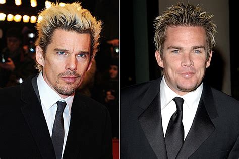 ethan hawke mark mcgrath|Ethan Hawke + Mark McGrath – Celebrity。